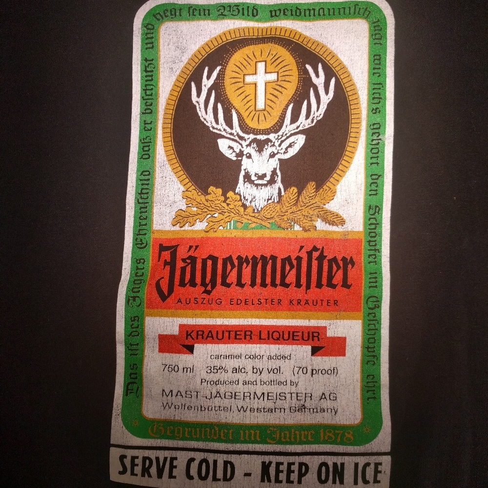 Devil Driver Jagermeister 2009 tour shirt